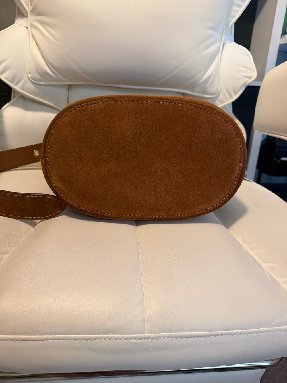 COACH Bleecker Bucket Bag in Warm Brown (Large) - Picture 4 of 5